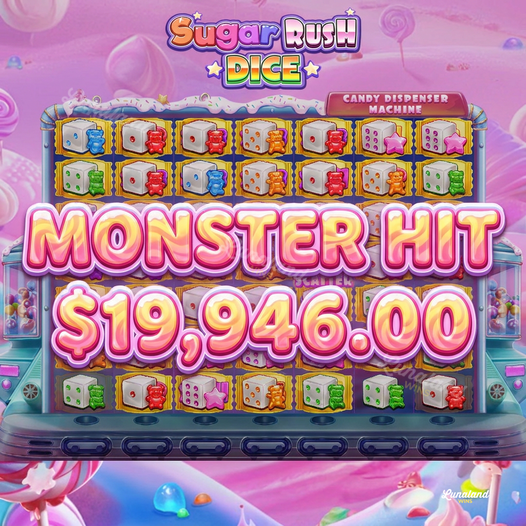 Sugar Rush Dice Bonus Buy Pays $19,946