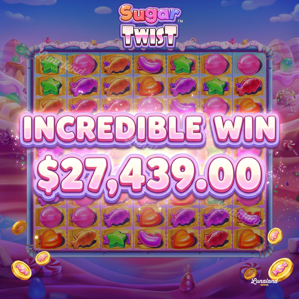 Sugar Twist Bonus Buy Pays $27,439 After $300 Bet