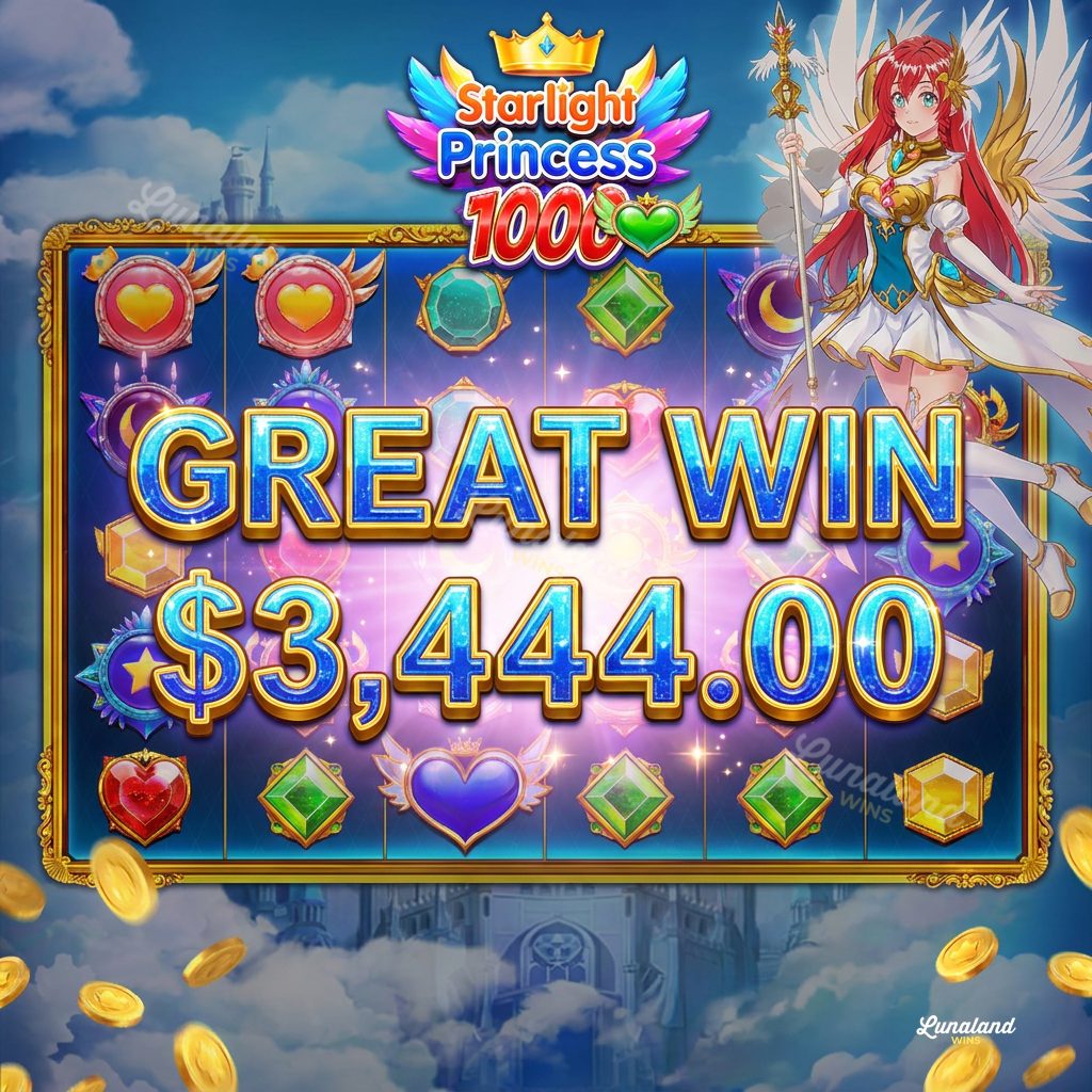 From $300 Bonus Buy To $3,444 On Starlight Princess 1000