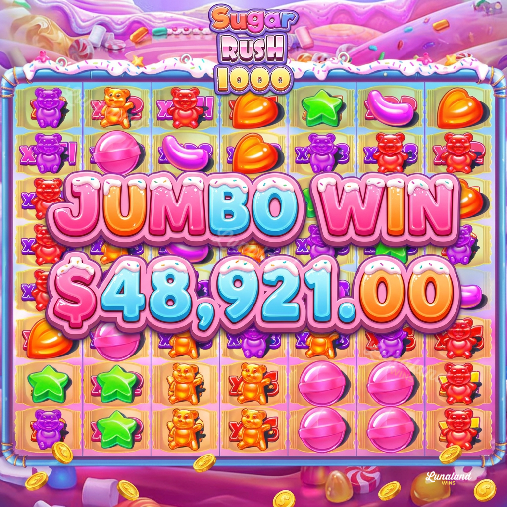 Sugar Rush 1000 Turns $400 Into $48,921 With Bonus Buy